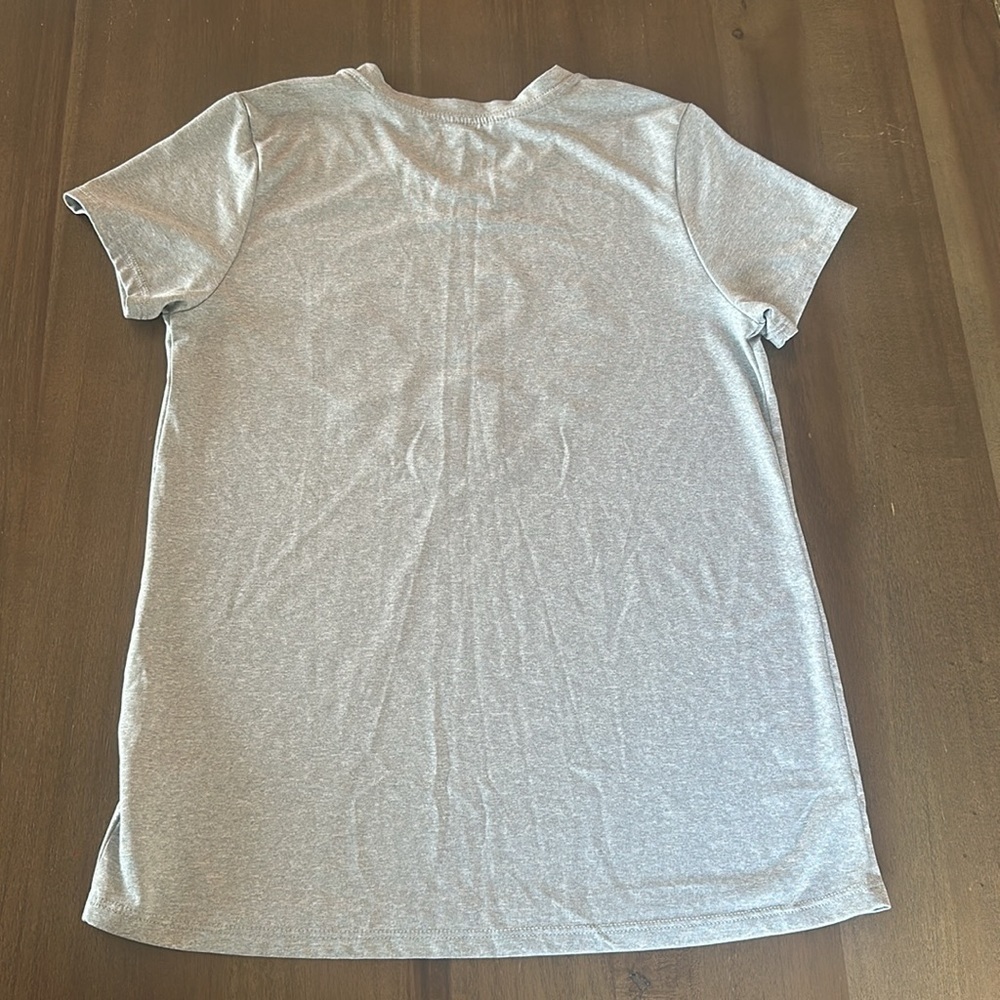 DSG girls soccer active shirt size XL Gray and pink - Picture 3 of 6